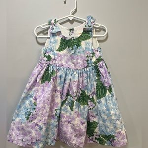 Girls floral dress size 18-24 months